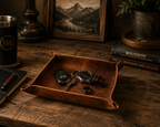 Leather Valet Tray