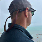 Football Leather Sunglass Strap