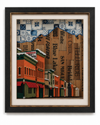 Main Street In Winter — Fine Art Print
