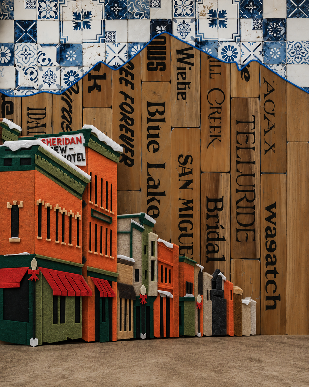 Main Street In Winter — Fine Art Print