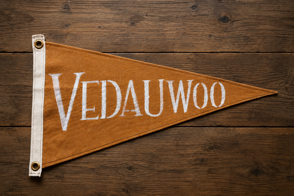 Vedauwoo Canvas Pennant | Wyoming